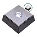 Santa Cruz Large 4 Inch Square Ultra Bright White Light Stand with AC Adaptor