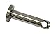 Gardinia Träger mit Metallmontageplatte für Gardinenstange, 1-läufig, Geschlossen, Serie New York, Ø 12 mm, Trägerlänge: 7,5 cm, Edelstahl