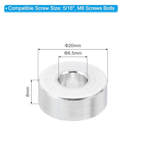 PATIKIL M8 Aluminum Spacers - Image 2