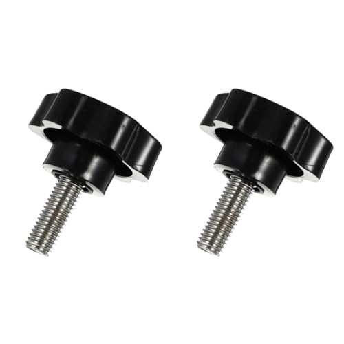 CHILDWEET 2pcs Star Knobs Thread Handle Clamping Knobs for Mechanical Equipment Furniture and