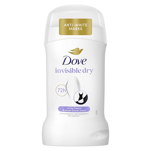 Dove Advanced Care Invisible Dry Anti-Perspirant Cream Womens Deodorant Stick with pro-ceramide technology for 72 hours sweat protection 50 ml