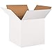 Aviditi 202020W Corrugated Box, 20" Length x 20" Width x 20" Height, White (Bundle of 10)