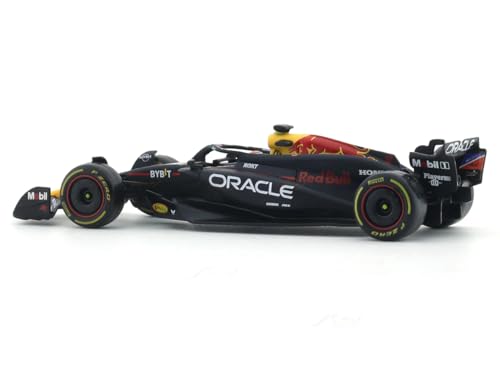 Image of Bburago 1:43 Red Bull RB20 F1 Die‑Cast Car - Max Verstappen Replica, Formula 1 Collectible, Miniature Racing Model, F1 Fan Gift & Motorsport Display