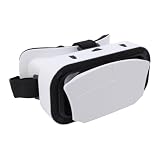 Asixxsix 3D-VR-Headset, Virtual-Reality-Brille, Einstellbarer Pupillenabstand von 58,5 Bis 70,5 Mm, Anti-Blaulicht für 4,7 Bis 7 Zoll Große Smartphones, mit Myopie-Unterstützung zu