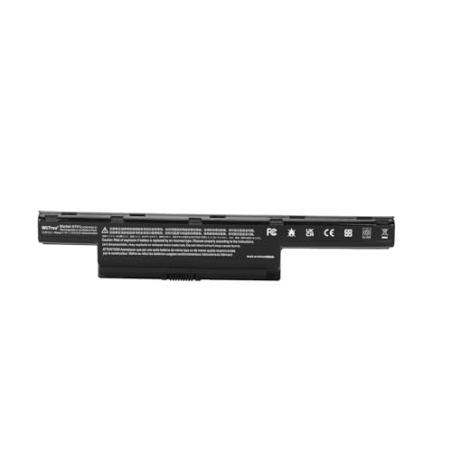 WLTree Batería AS10D31 AS10D3E AS10D41 AS10D51 AS10D61 AS10D71 AS10D73 AS10D75 AS10D81 portátil para Acer Aspire E1 531 E1 571 V3 771G V3 772G 5742G 7741G 5750 5551 4741 5741 5741G 5742 5749 5755G