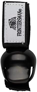 SABRE Frontiersman Bear Bell, Magnetic Silencer, Durable Hook and Loop Strap Attachment, Helps to Prevent Startling Bears While Hiking