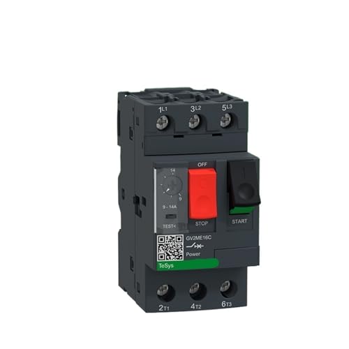 Interrupteur de protection moteur GV2ME16C de 15KA, haute précision magnéto-thermique