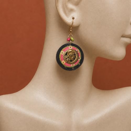 Image of Boho Ethnic Earrings Collection for Women - Colorful Tassel, Hoop, Stud, Drop, Chandelier & Huggie Styles Inspired by Festival Fashion
