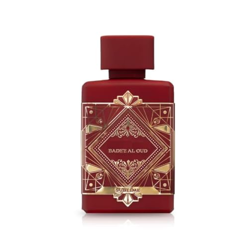 Spray Perfumes Badee Al Oud Sublime Eau de Parfum Spray for Unisex, 3.4 Ounce