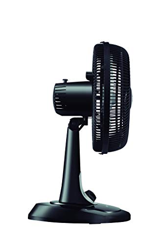 Ventilador Mondial Turbo 30cm, 220V, Preto/Prata, 50W - VT-31-6P