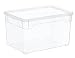Produktbild Rotho Aufbewahrungsboxen,mit Deckle,transparent, Größen von 2 - 22 Liter (5 Liter)
