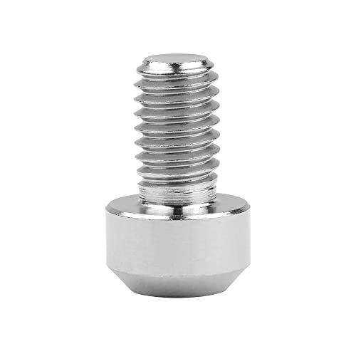 Image of Titanium Torx Square Head M6 x 10 15 20 25 30 35 40 45 50 60 65 70 80mm Screw Pack of 5 (Normal Titanium, M6x10mm)