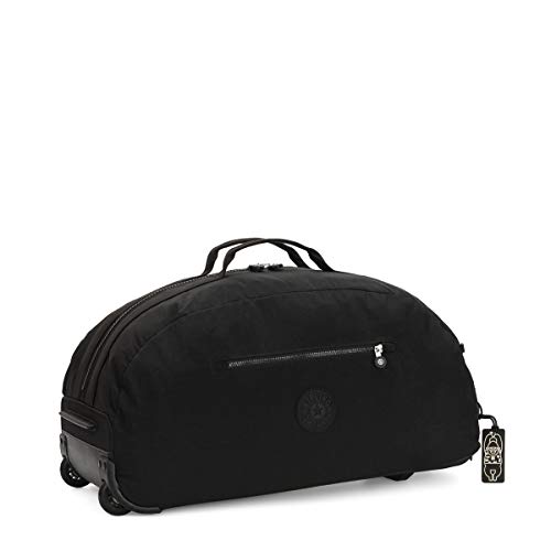 Kipling Devin On Wheels Carry On Duffle, black noir, One Size