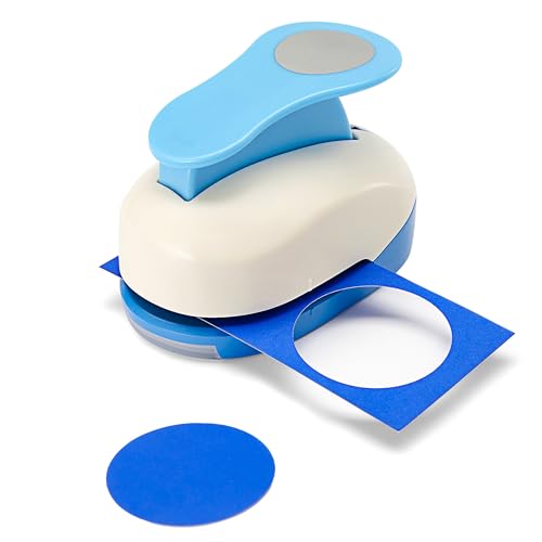 1/2 Inch Circle Punch 12mm Circular Cutter Tool Circle Hole Punch Handmade Paper Craft Lever Punches for Paper Crafts DIY Handmade Crafting Scrapbooking,Cardstock,Greeting Cards Arts Fun Projects