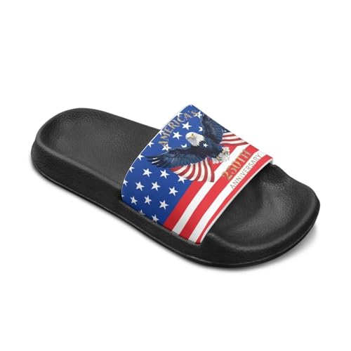 Image of Slides for Boys Girls Quick Drying Kids Slides Sandals Non-Slip