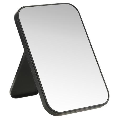 Espejo de maquillaje de escritorio rectangular uxcell