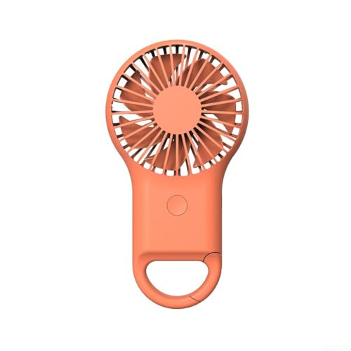 Design versatile con fibbia per alpinismo: dotato di una robusta fibbia da alpinismo, questo ventilatore può essere facilmente attaccato a borse, cinture o altri attrezzi. Questa caratteristica fornisce un funzionamento manuale che lo rende adatto per escursioni in campeggio o qualsiasi avventura