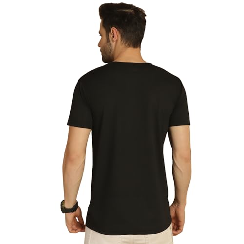 Image of Mack Jonney Solid Round Neck Cotton Half Sleeves Tshirt for Men(Pack of 3)-MACK634866