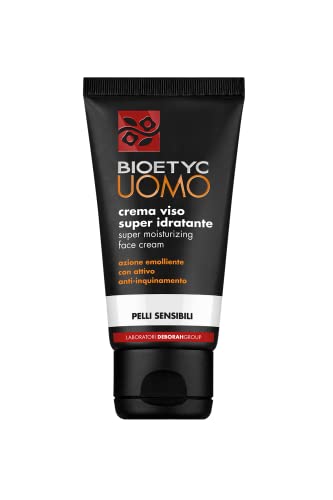 Dermatologicamente testato Bioetyc Uomo Crema Viso Super Idratante Pelli Sensibili, 50 ml
