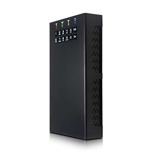 Amazon | 暗証番号ロック付きUSB3.0外付け3.5インチHDD 4TB | YuanTech