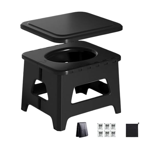 Baño Portátil De Camping - Gabinete Portátil Para Camping | Taburete Plegable Compacto Para Senderismo Barco Ducha Viaje