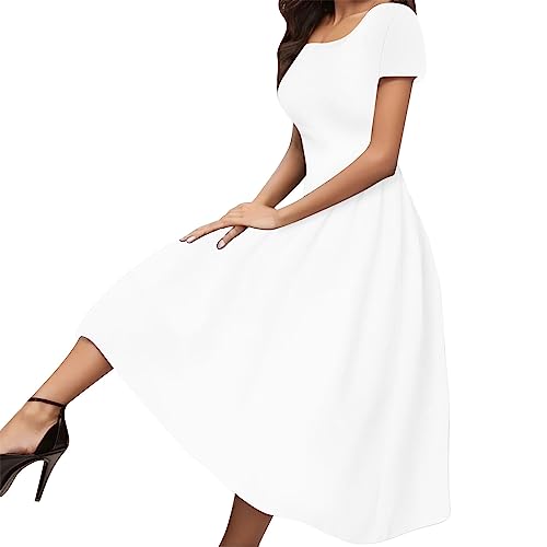 Langes Buntes Kleid Abendkleid Rot Lang Sportlich Elegant Damen Hochzeit...