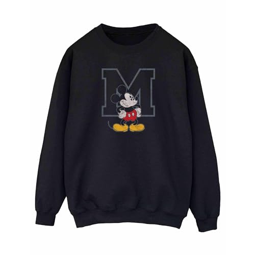 Disney Women's Mickey Mouse Classic M Sweatshirt Large Black