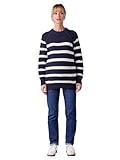 Encolure ronde ENVIE DE FRAISE Pull Grossesse Style marinière Marine 46/48