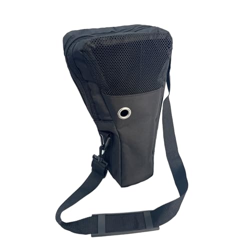 MUROCEA Mochila para tanque de oxigênio – bolsa de suporte de cilindro portátil serve para A, B, C, D, M2, ML6, M7 O2 bolsa de transporte acessórios, Preto, 15'L x 7'W, Estilo