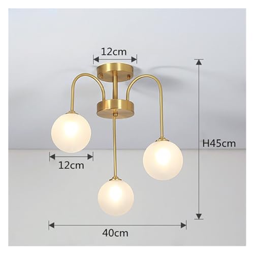 Lámpara colgante de interior con tecnología de techo LED y 5 cabezas 3