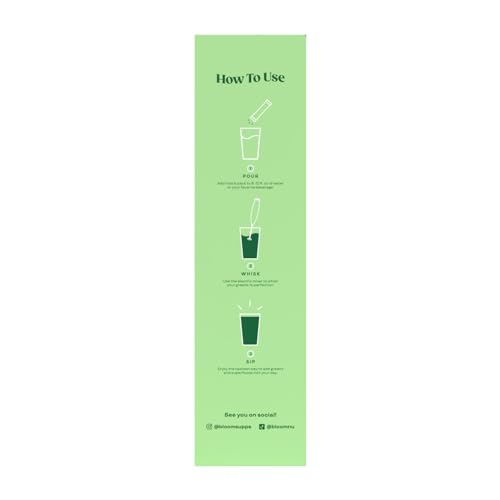 Bloom Nutrition Milk Frother, Hand Mixer, Electric, Handheld Drink Stirrer, Frothing Wand, Frother for Coffee, Matcha, Greens, Stainless Steel, Battery Operated with Stand (Mixer & Stick Pack Bundle)