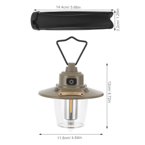 Lanterne de camping LED 3 modes d'éclairage UPKOCH lampe rechargeable - 2