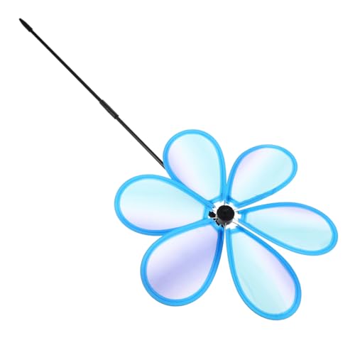 Milisten Bunte Windräder Aus Stoff Für Junge Mädchen Handgehaltener Windmühle-Spielzeug Rasenornament Outdoor-windrad Gartendekoration Für Kinderzimmer Und Terrasse