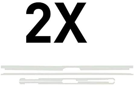 TheCoolCube 2X Touch Screen Digitizer and LCD Adhesive Strips Sticker Tape Paper for Surface Pro (12.3 inch Surface Pro 4 1724 / Surface Pro 5 1796 / Surface Pro 6 / Surface Pro 7 1866)