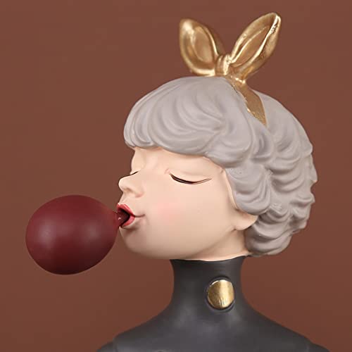 Figure d'art ornement maison salon bureau moderne résine