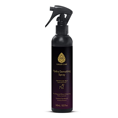 Buy Hydra Luxury Care Ultra Dematting and Finishing Spray for Dogs and Cats, Pet Detangler for