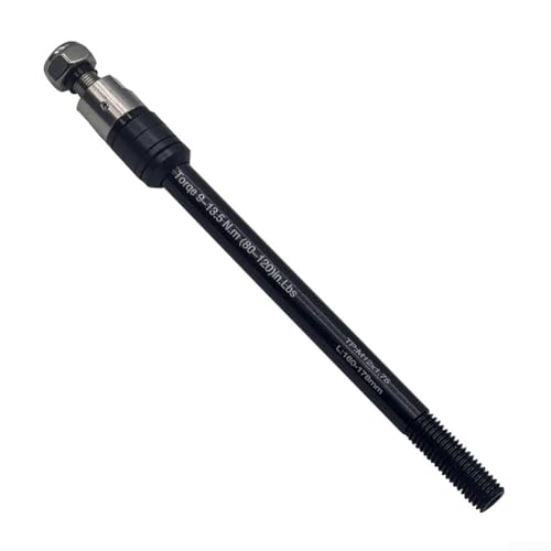 Adaptador para montar remolques de bicicleta en marcos de eje pasante trasero de 12 mm con opciones de rosca M12 x 1,0 M12 x 1,5 M12 x 1,75 (M12 x P1,75-160-178 mm)