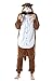 DELEY Unisexo Adulto Caliente Animal Pijamas Cosplay Disfraz Homewear Mamelucos Ropa De...