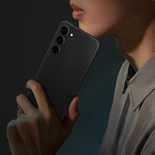 memumi Ultra Slim Case for Samsung Galaxy S23 [Ultra-cienki 0.3mm] Minimalistyczna konstrukcja z matową ochronną Etui na Galaxy S23 Etui Ultra Thin Case Czarny Matowy