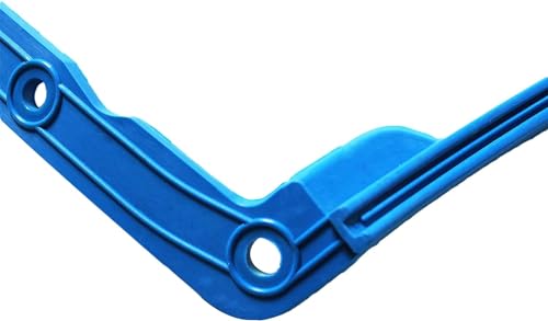 Image of 1 PC SHLPDFM Blue Oil Pan Gasket 1 Piece Steel Core Rubber Gasket Fits for 1986-95 SBC Small Block Chevy 305 350