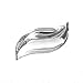 Choixe Wavy Snack / Nut Bowl. Multi-Purpose, Minimalist, , Handcrafted., Silver, 8'x4'