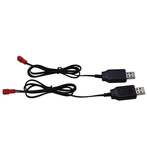 Blomiky 2 Pack 6V 900Mah Aa Battery Pack With Jst Plug And Usb Charger Cable Suitable For New Huina 540 Dump 520 Rc Bulldozer And 510 Excavator 540 Battery 2 #TOP4