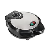 Ipetboom Máquina Eléctrica para Hacer Barquillos Helado Sartén Antiadherente para Gofres y Omelettes Base Antideslizante Compacto para Cocina y Hogar