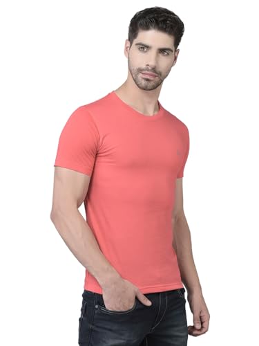 Image of Dollar Super Combed Cotton Mens Assorted Solid T-Shirt
