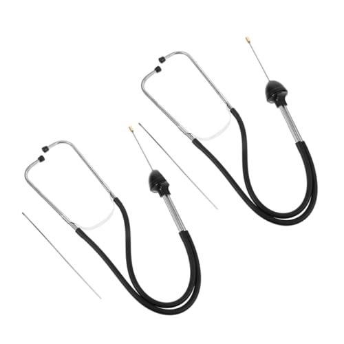 Luxshiny 2piezas De Portátil Herramienta De Detección De Fugas Inoxidable Para Tuberías Subterráneas y Domésticas Dispositivo De Prueba Para Mecánicos