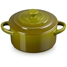 Le Creuset Stoneware Mini Round Cocotte, 8 oz., Olive