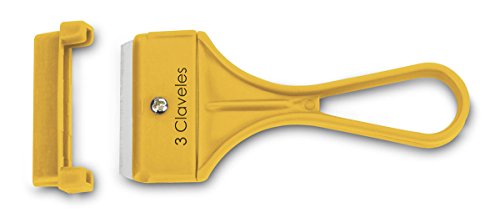 3Claveles 243 - Rrascavidrio de 10 cm, hoja de 40 mm