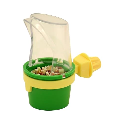 JW Pet 31309 Insight Clean Cup Bird Feed & Water Medium, 15cm, Green