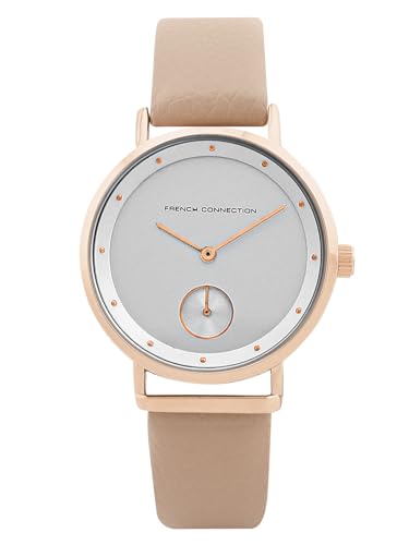 Image of French Connection Silver Dial Analog Watch for Women -FCW09RL