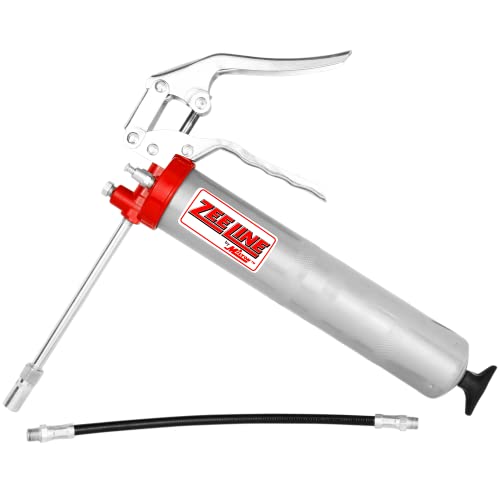 Zeeline By Milton Grease Gun, 6,000 Psi Heavy-Duty Lever Action Pistol Grease Gun (Zehd5) #TOP23